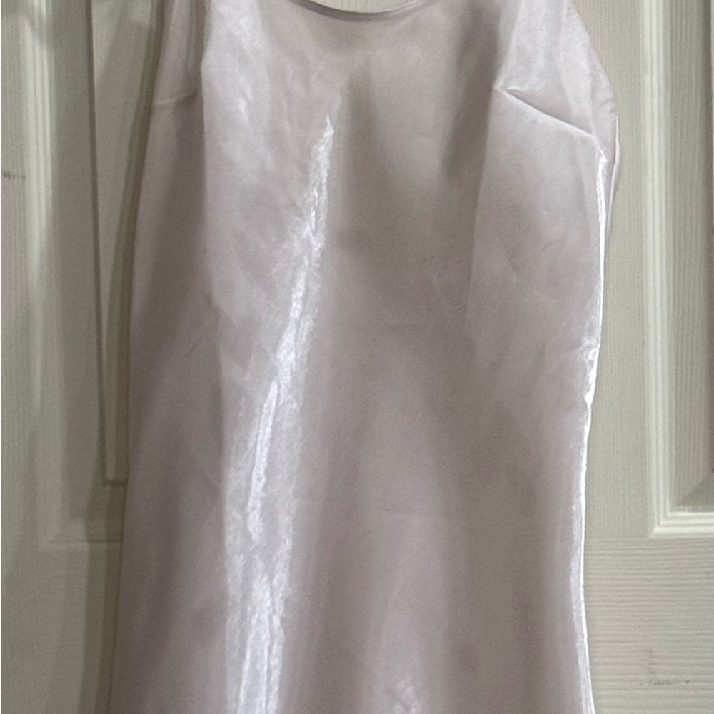 Victoria's Secret White Satin Garment